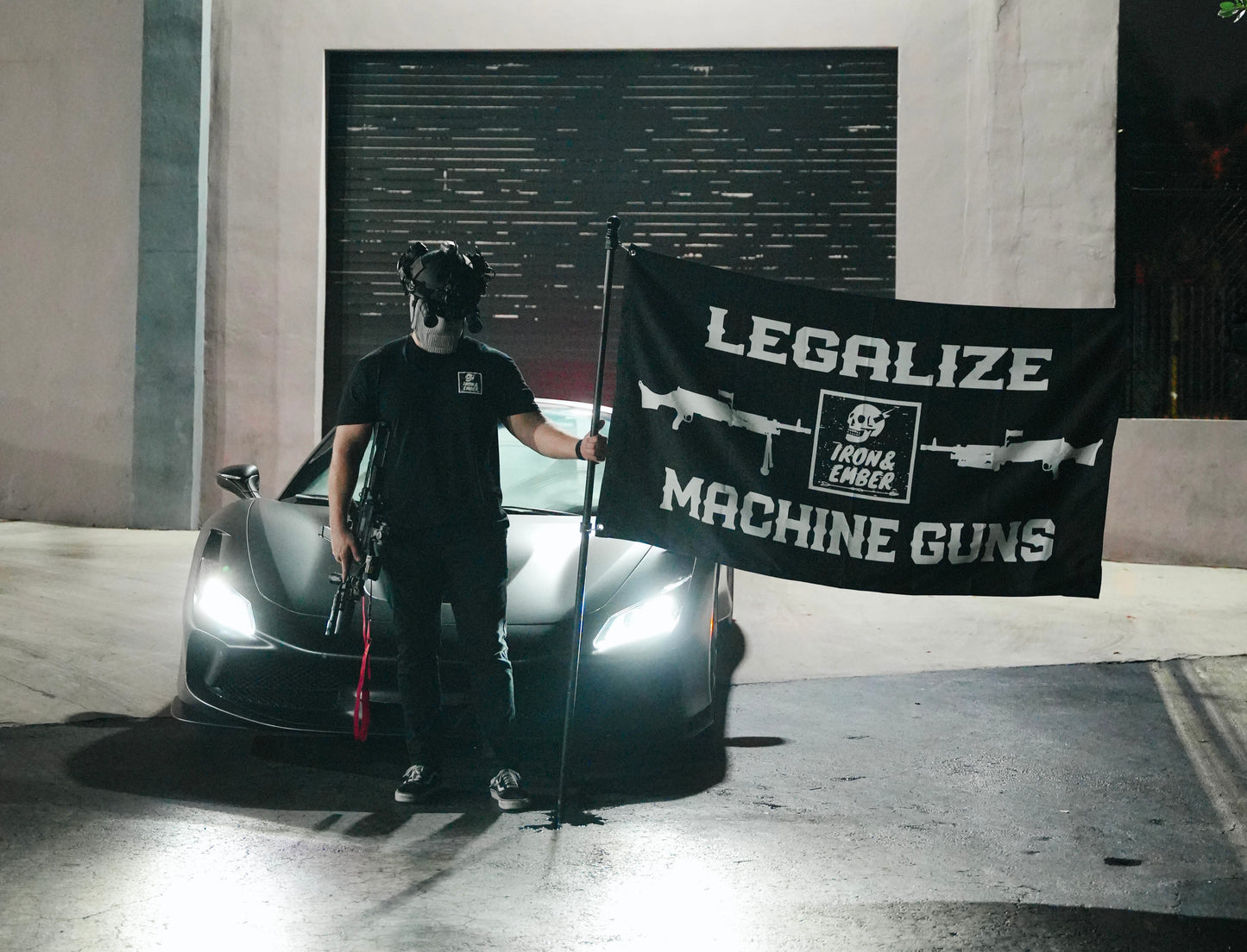“Legalize Machine Guns” Flag